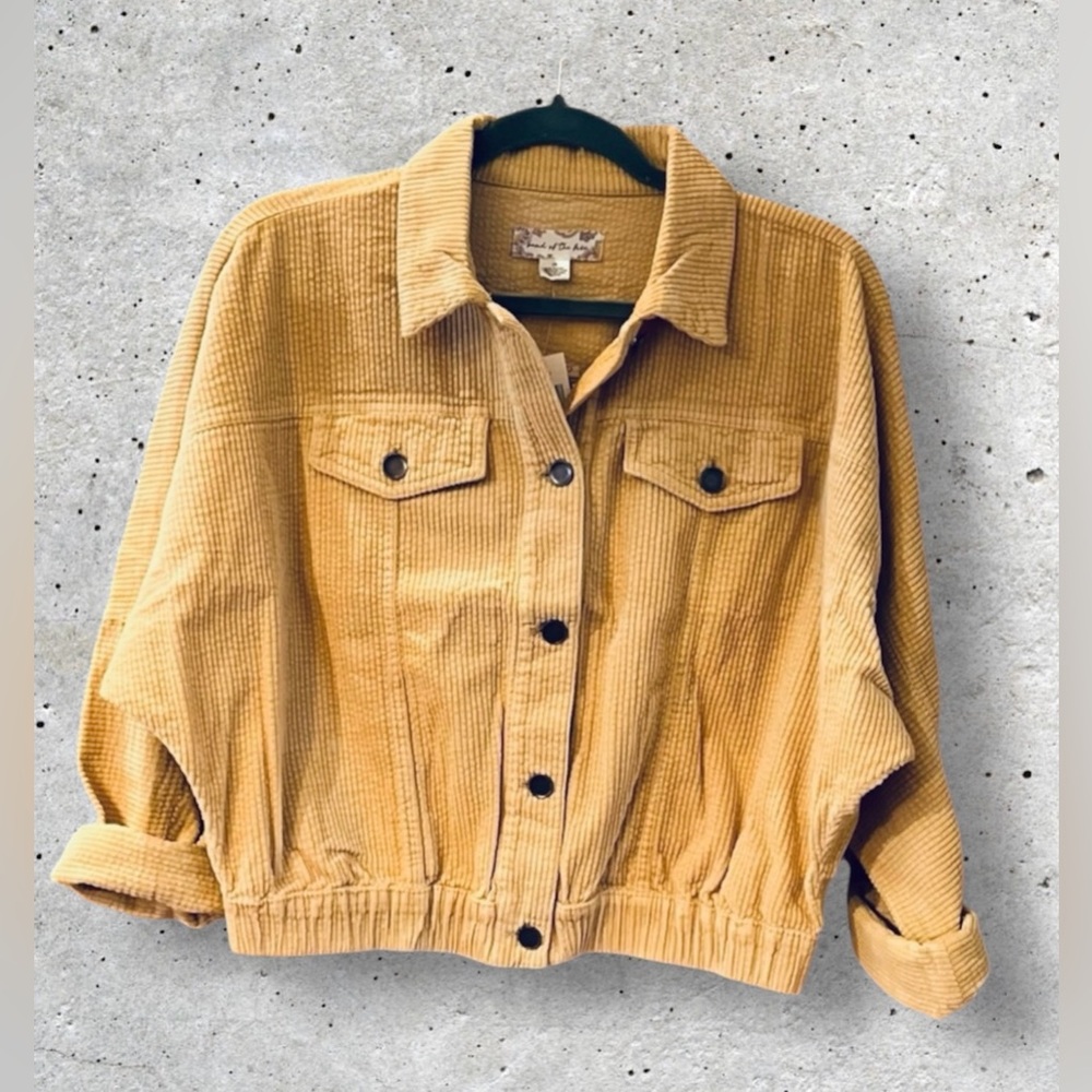 NWT Band Of Gypsies Other Side Corduroy Jacket - Picture 8 of 14